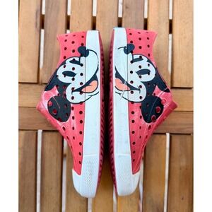 Native Shoes Jefferson Disney Mickey Mouse Red Slip On Sneakers Kids Size C11